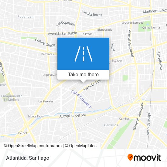 Mapa de Atlántida