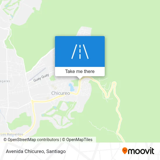 Avenida Chicureo map