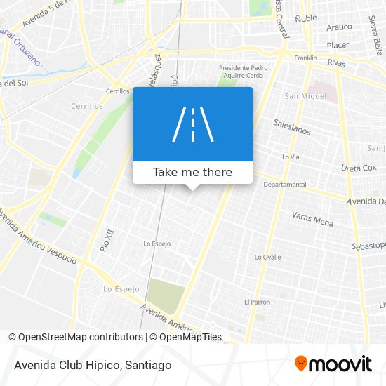 Avenida Club Hípico map