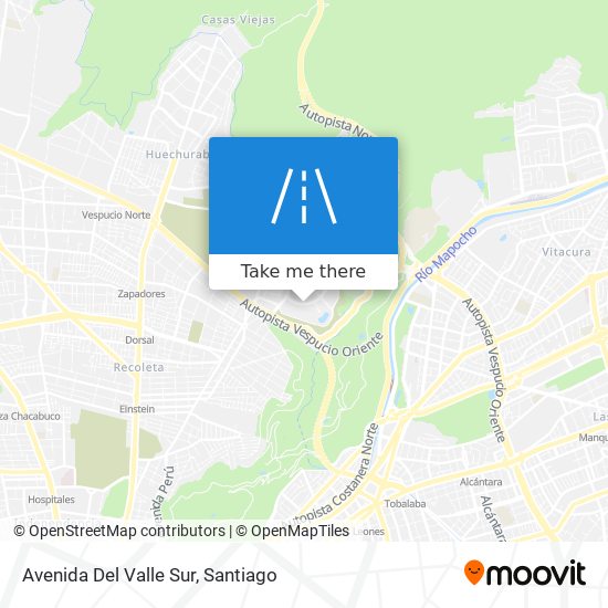 Mapa de Avenida Del Valle Sur