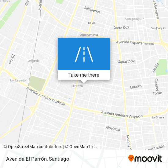 Avenida El Parrón map