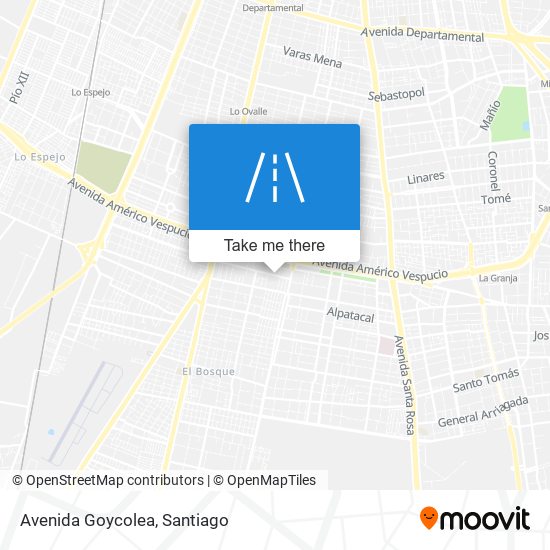 Avenida Goycolea map