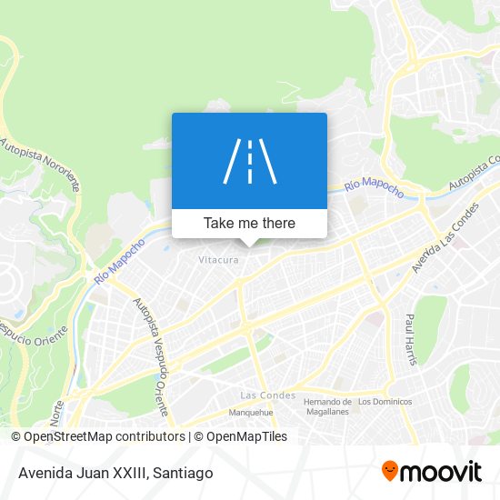 Avenida Juan XXIII map