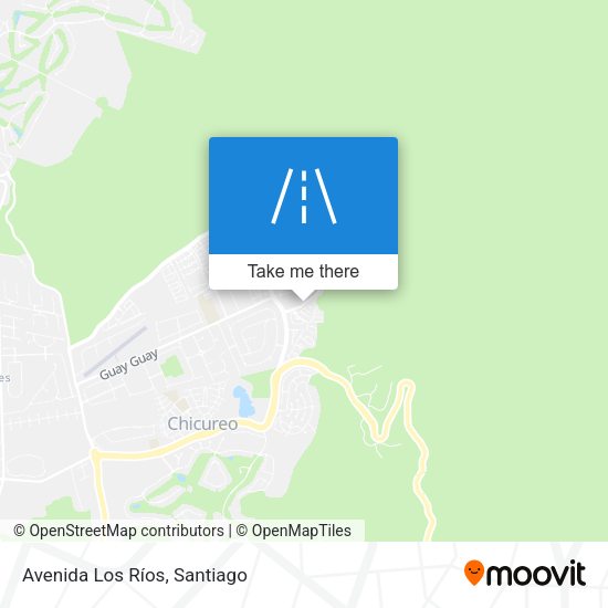 Mapa de Avenida Los Ríos