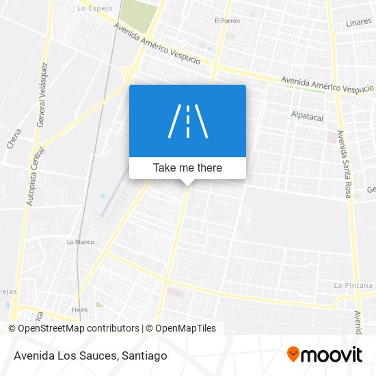 Avenida Los Sauces map