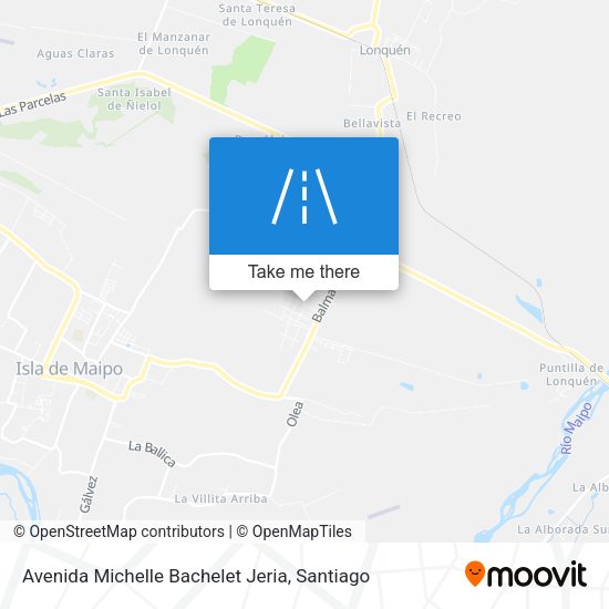 Avenida Michelle Bachelet Jeria map