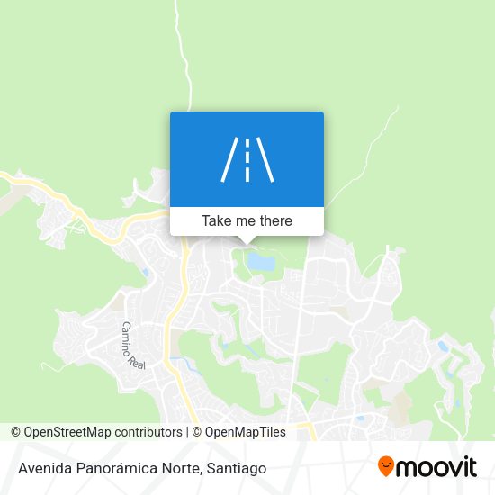 Avenida Panorámica Norte map