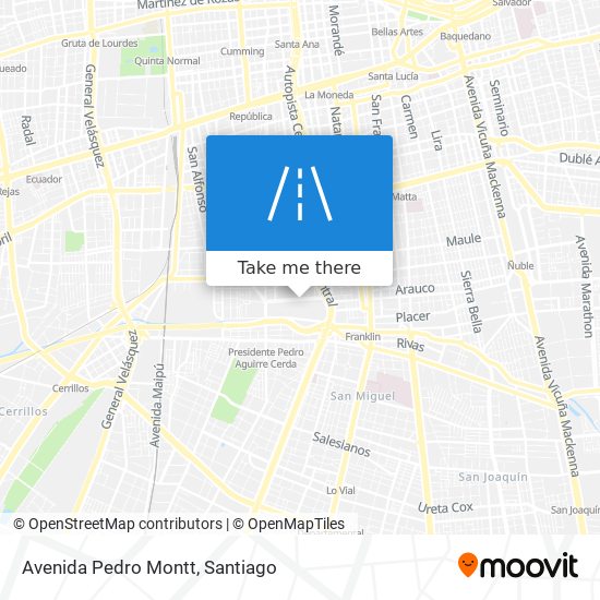 Avenida Pedro Montt map