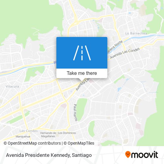 Avenida Presidente Kennedy map