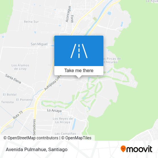 Mapa de Avenida Pulmahue