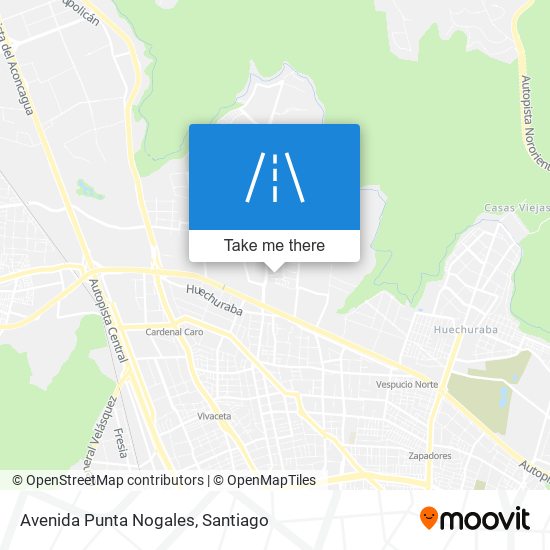 Avenida Punta Nogales map