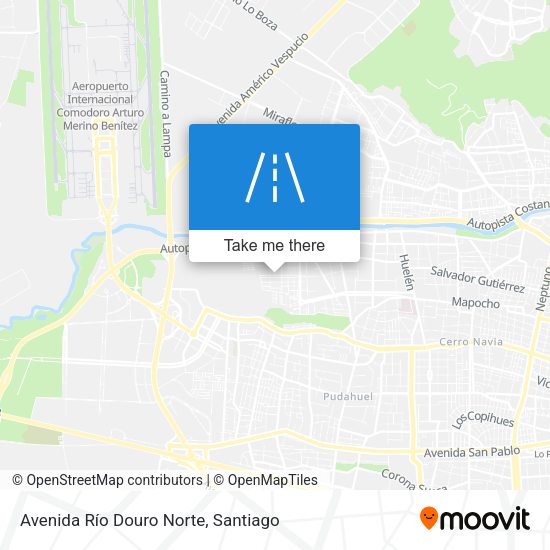 Mapa de Avenida Río Douro Norte