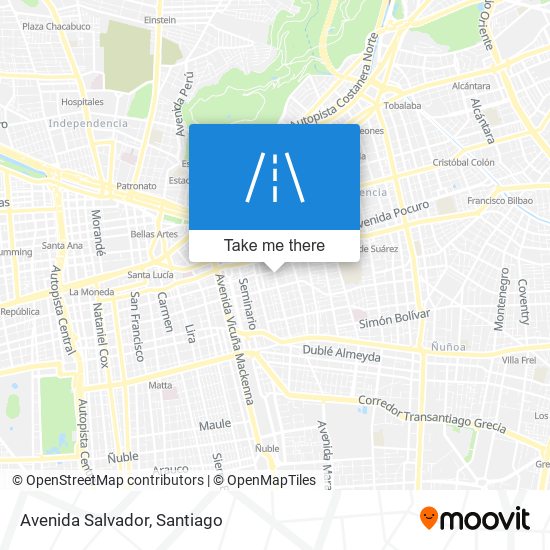 Avenida Salvador map
