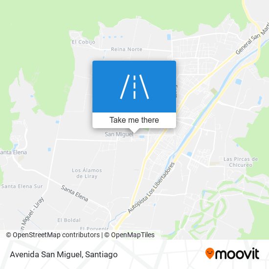 Avenida San Miguel map