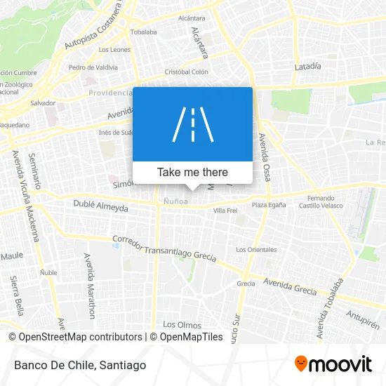 Banco De Chile map