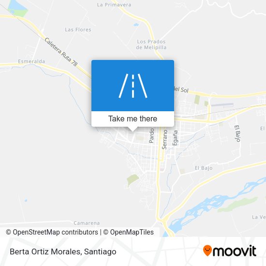 Mapa de Berta Ortiz Morales