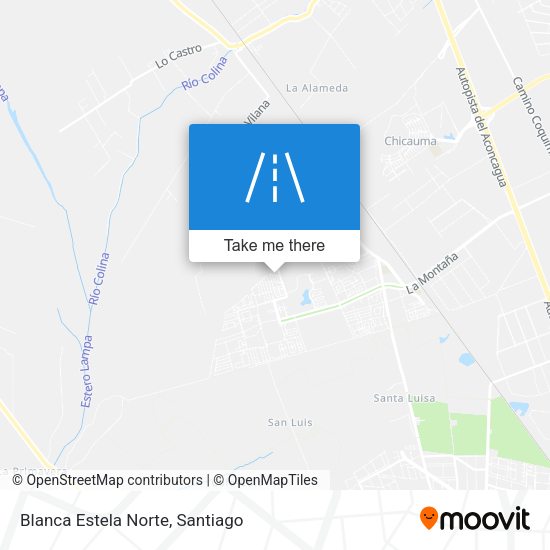 Mapa de Blanca Estela Norte