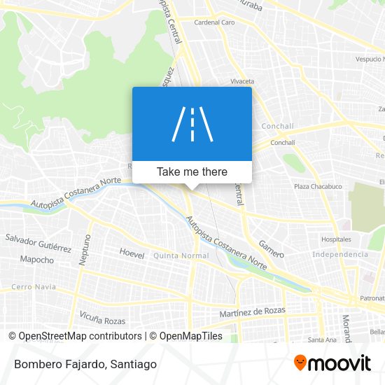 Mapa de Bombero Fajardo