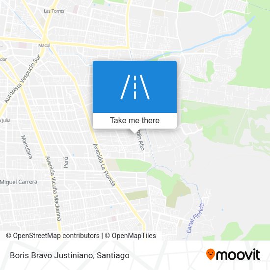 Boris Bravo Justiniano map