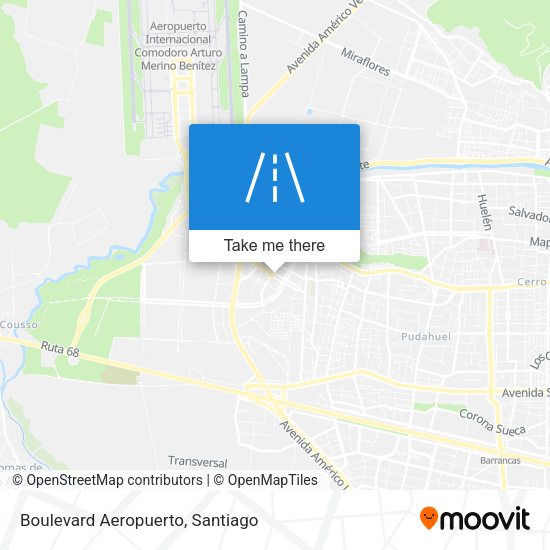 Boulevard Aeropuerto map