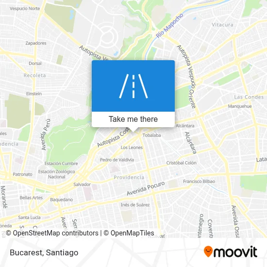 Bucarest map