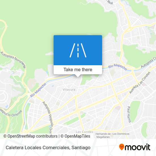Mapa de Caletera Locales Comerciales