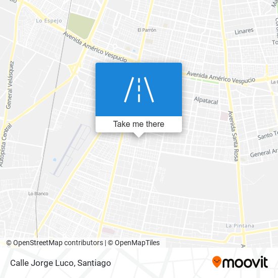 Calle Jorge Luco map