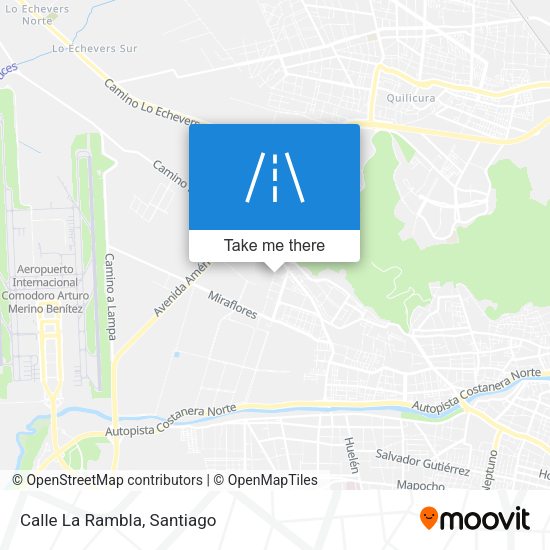Mapa de Calle La Rambla