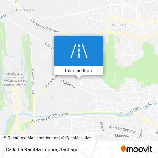 Calle La Rambla Interior map