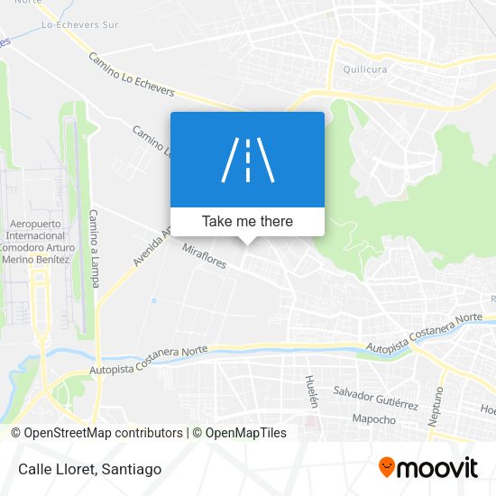 Mapa de Calle Lloret