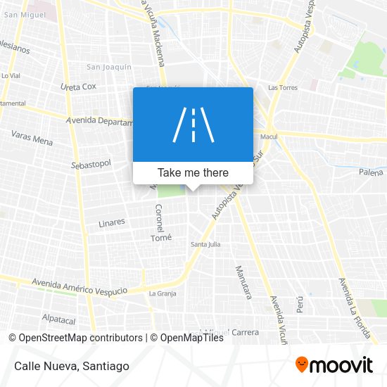 Mapa de Calle Nueva