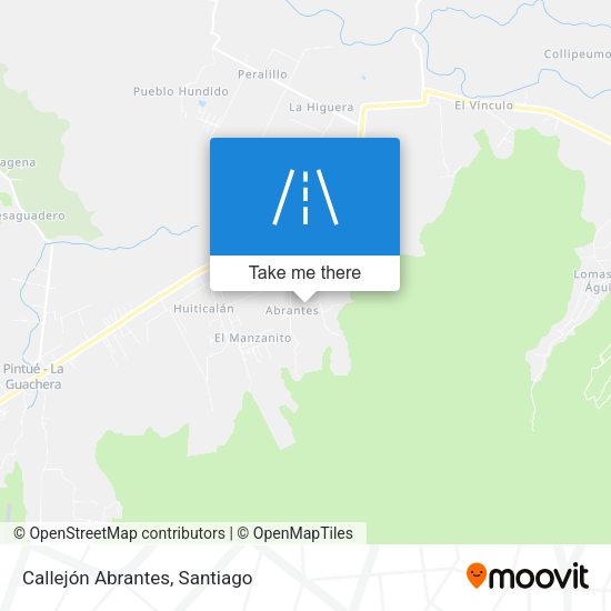 Mapa de Callejón Abrantes