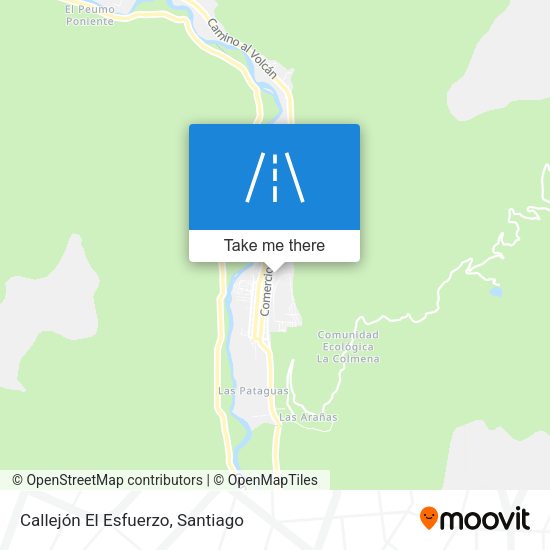 Mapa de Callejón El Esfuerzo
