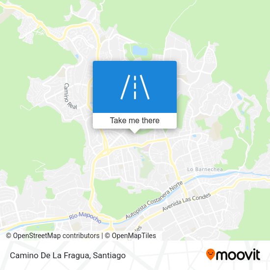 Mapa de Camino De La Fragua