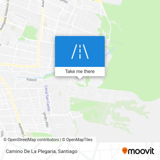 Camino De La Plegaria map
