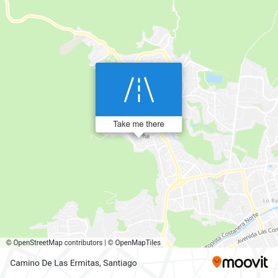 Camino De Las Ermitas map