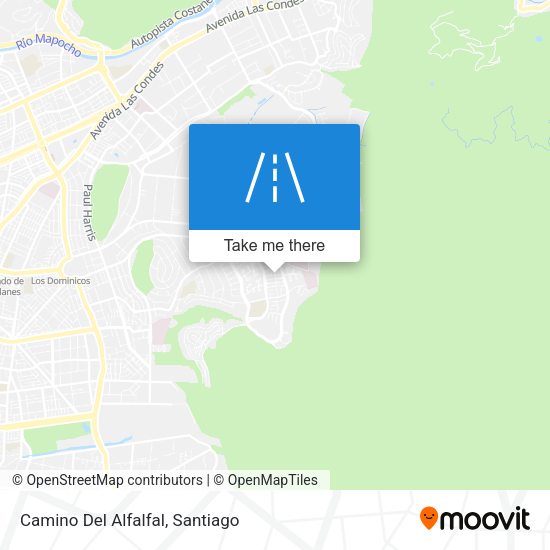 Mapa de Camino Del Alfalfal