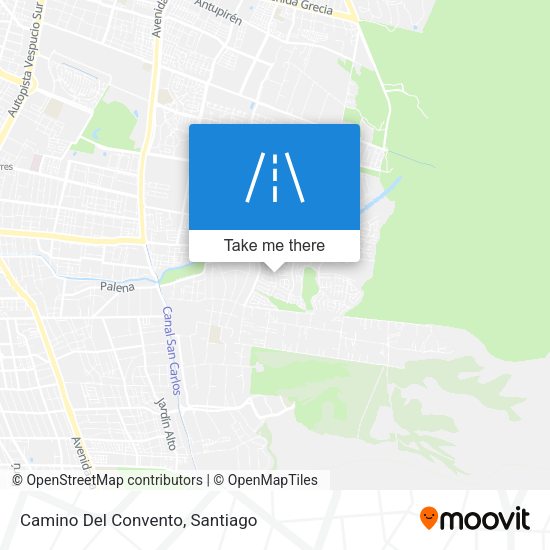 Mapa de Camino Del Convento