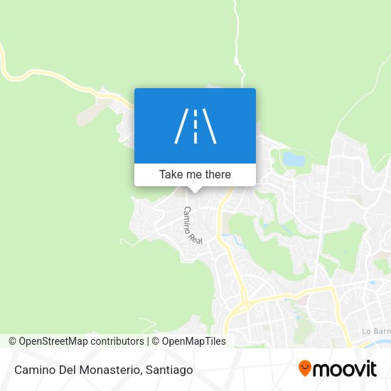 Camino Del Monasterio map