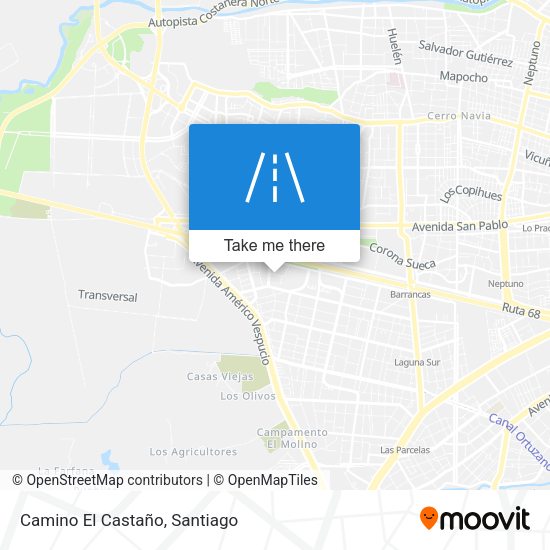 Mapa de Camino El Castaño