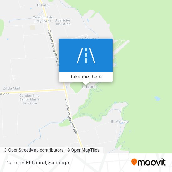 Mapa de Camino El Laurel