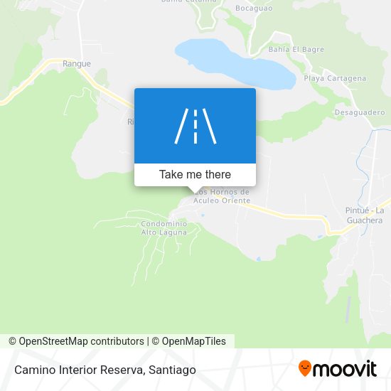 Camino Interior Reserva map