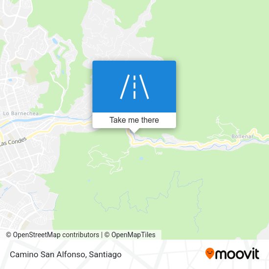 Mapa de Camino San Alfonso