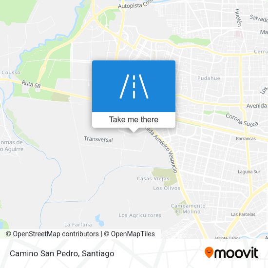 Mapa de Camino San Pedro
