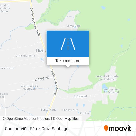 Camino Viña Pérez Cruz map