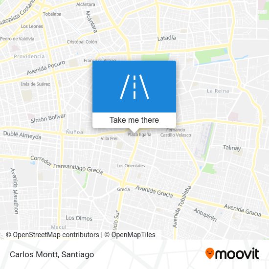 Mapa de Carlos Montt