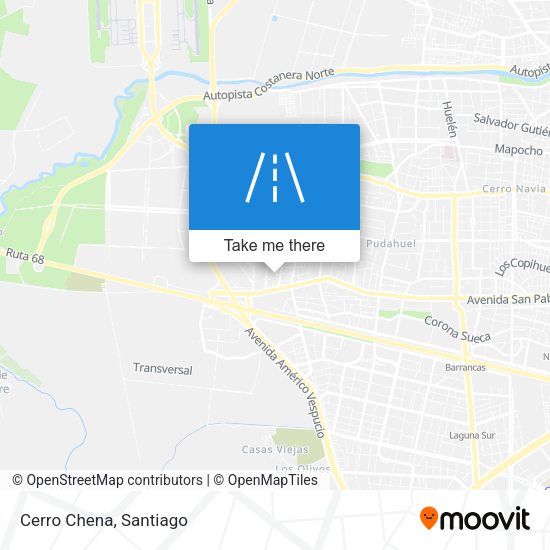 Mapa de Cerro Chena