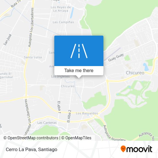 Mapa de Cerro La Pava