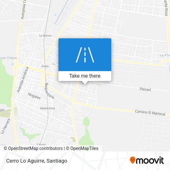 Mapa de Cerro Lo Aguirre
