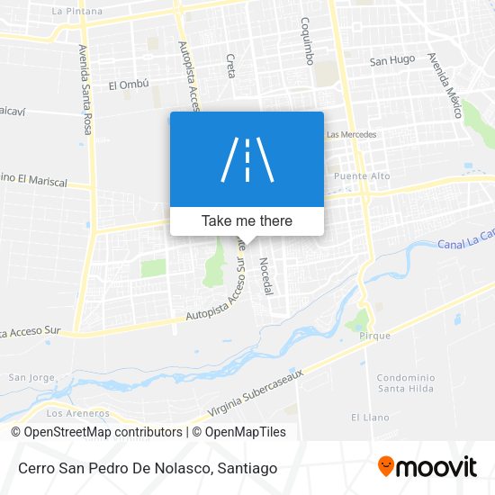 Cerro San Pedro De Nolasco map